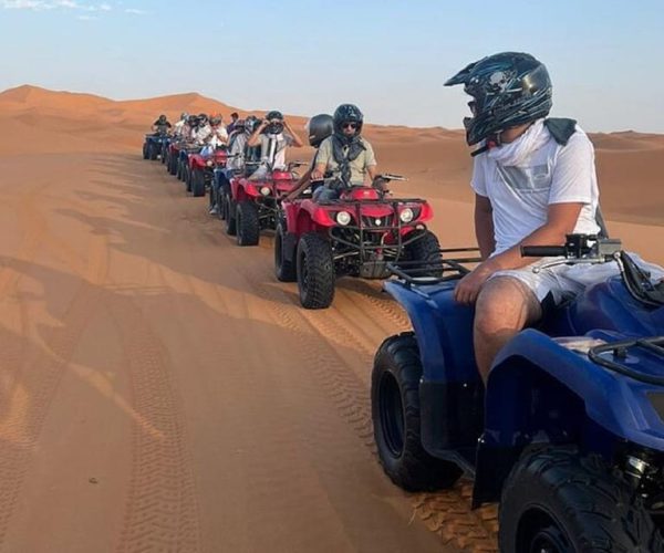 Quad Riding in Sand Dunes Merzouga Erg Chebbi Desert – Sahara Desert, Morocco, Morocco