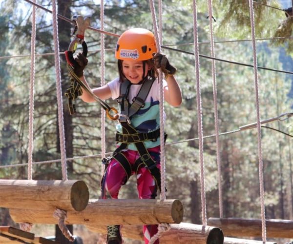 Sasquatch Hollow: Kids’ Zipline Adventure – Crater Lake ZipLine, Oregon