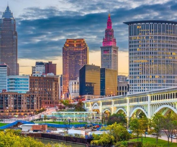 Smartphone-Guided Walking Tour of Downtown Cleveland – Cleveland, Ohio