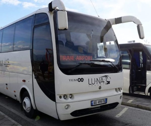 Tirana Airport: Bus Transfer from/to Tirana Central – Tirana County, Albania