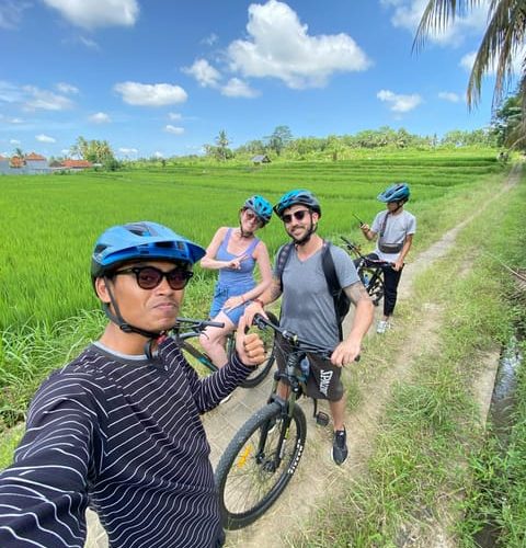 Ubud : PRIVATE eBike Tour inside Rice Field Ubud Countryside – Bali, Indonesia