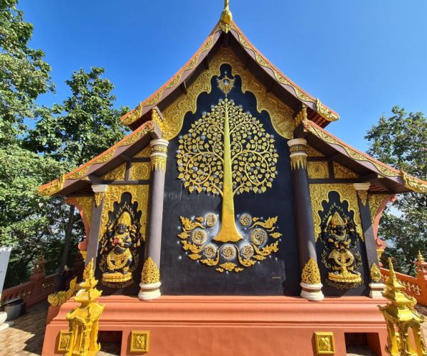 Wat Doi Phra Chan & Wat Hariphunchai & Rare forest Market. – Chiang Mai Province, Thailand