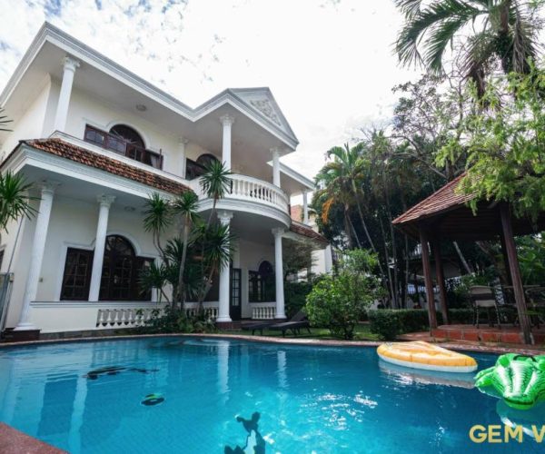 GEM VILLA 10 – 5 Bedroom, 6 Bathroom, Big Pool, Big Garden – Ho Chi Minh City, Vietnam