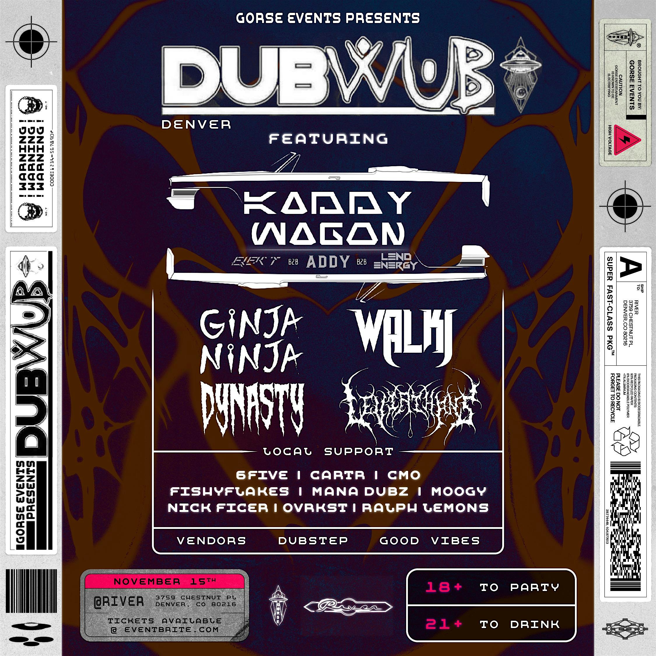 DUB WUB NOVEMBER – Denver, CO