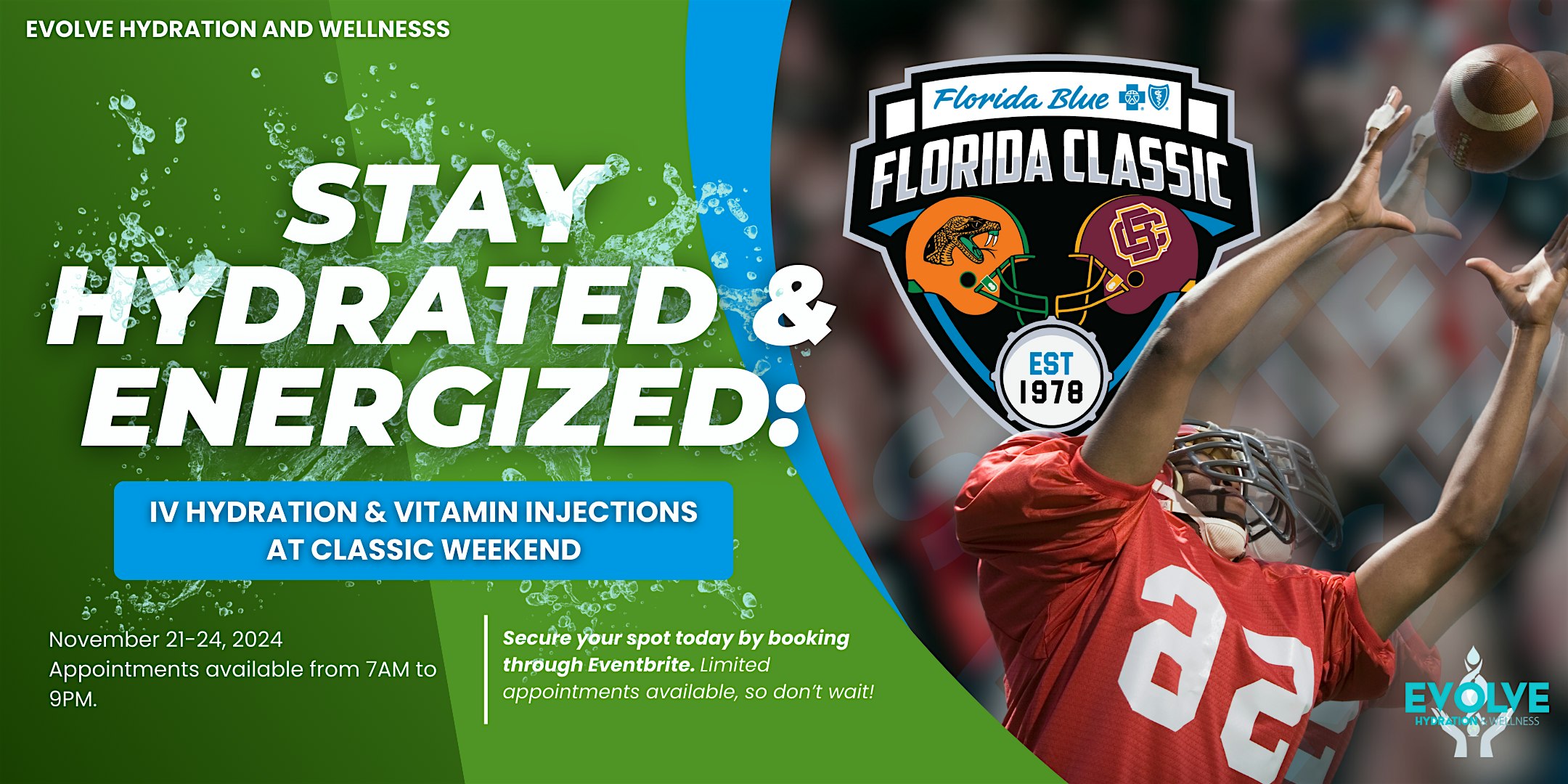 Stay Hydrated & Energized: IV Hydration & Vitamin at Classic Weekend – Longwood, FL