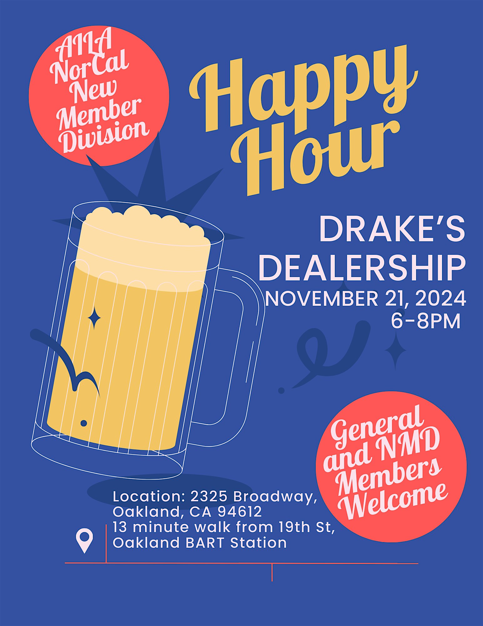 AILA NorCal NMD Happy Hour – Oakland, CA