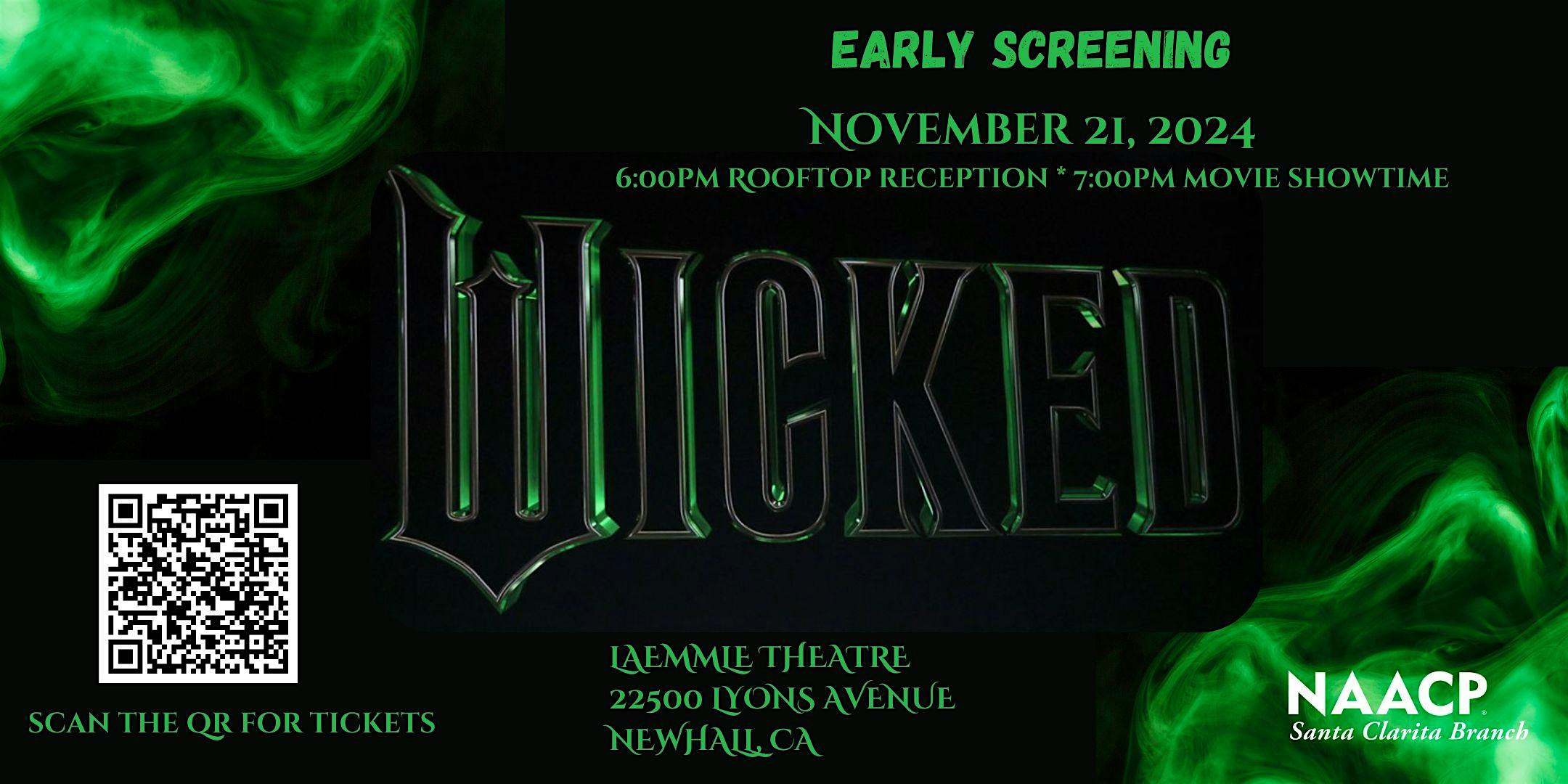 Early Movie Screening of Wicked – Santa Clarita, CA