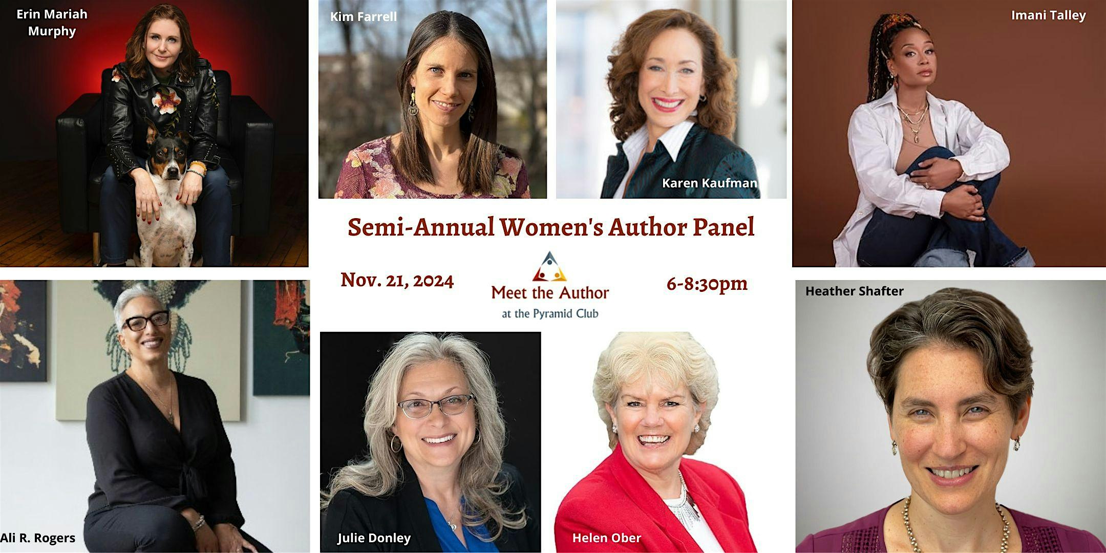 Semi-Annual Women’s Author Panel – Philadelphia, PA