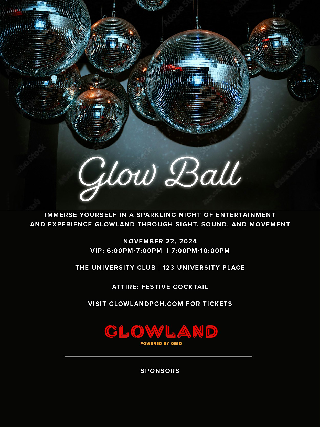 Glow Ball – Pittsburgh, PA