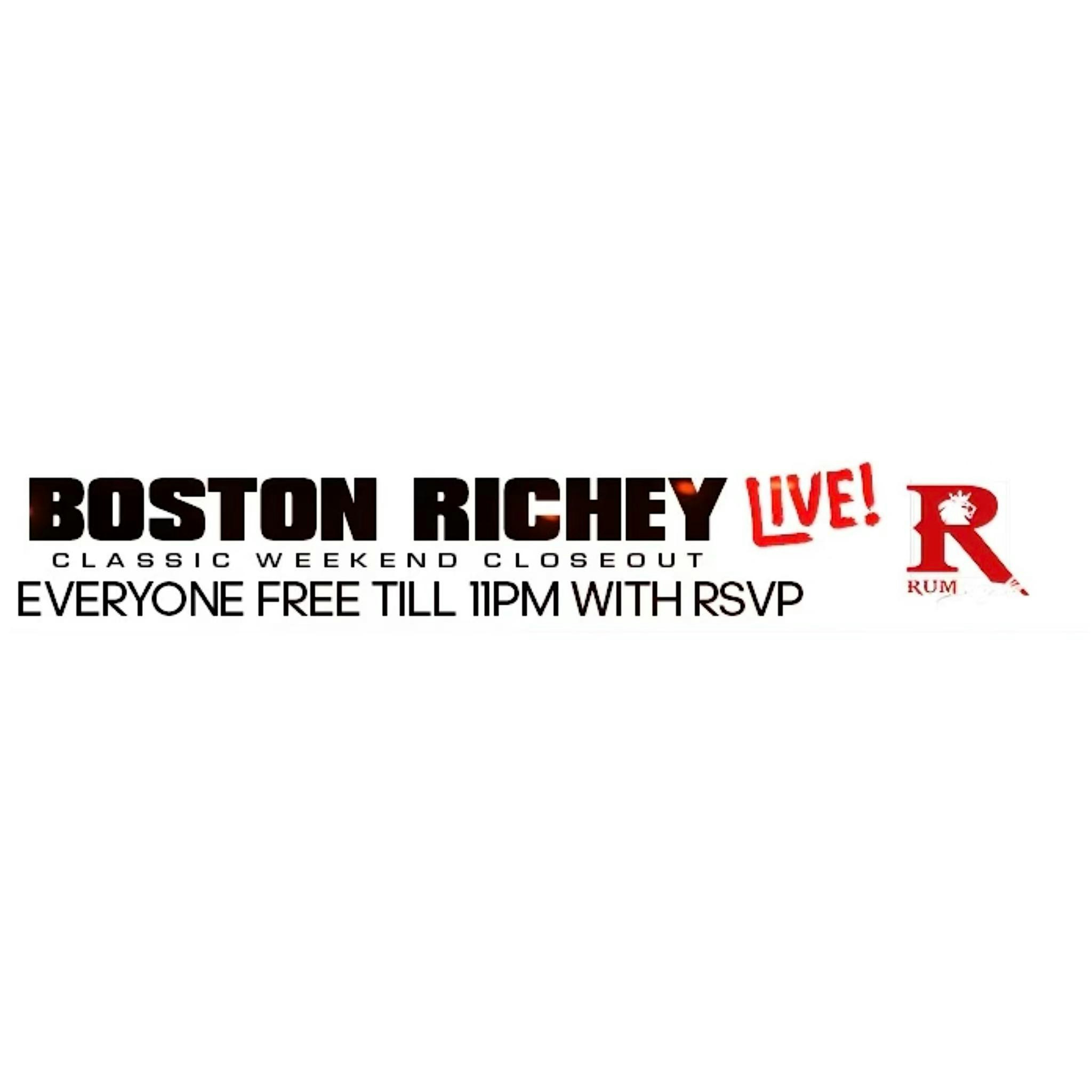 BOSTON RICHEY CLASSIC WEEKEND! – Orlando, FL