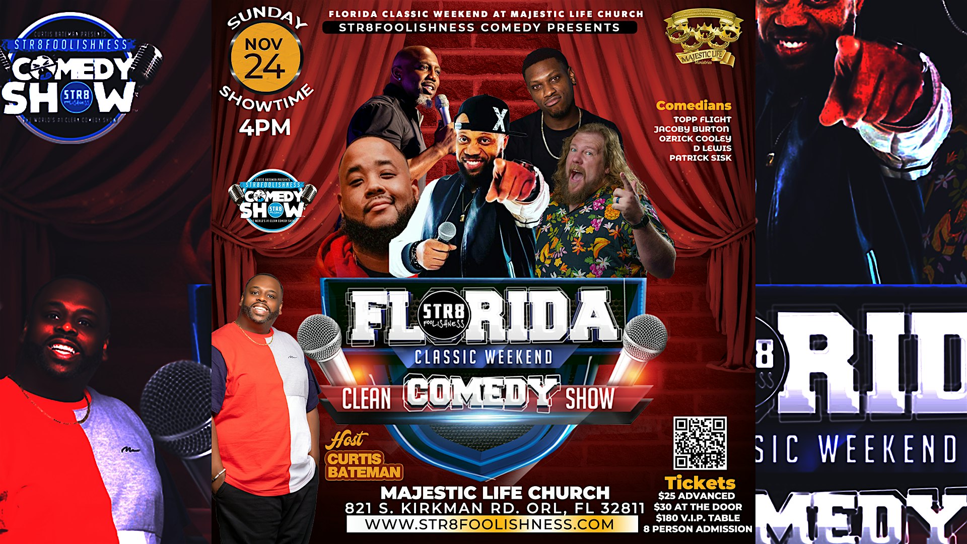 Florida Classic Weekend Clean Comedy Show 2024 – Orlando, FL