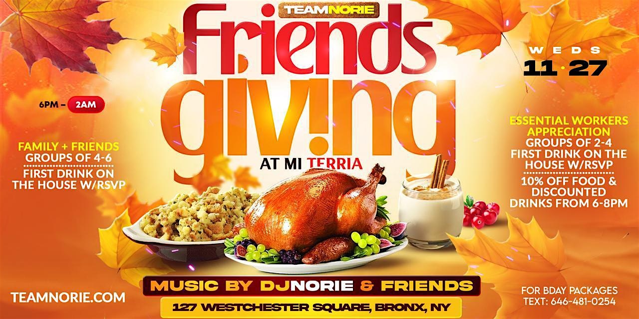 Team Norie Friendsgiving at Mi Tierra – The Bronx, NY