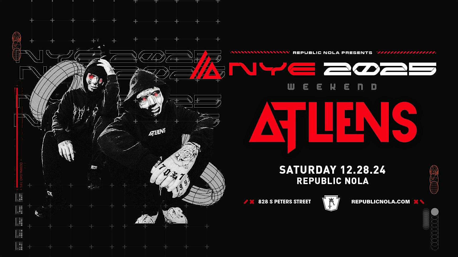 ATLIENS: NYE WEEKEND 2025 – New Orleans, LA