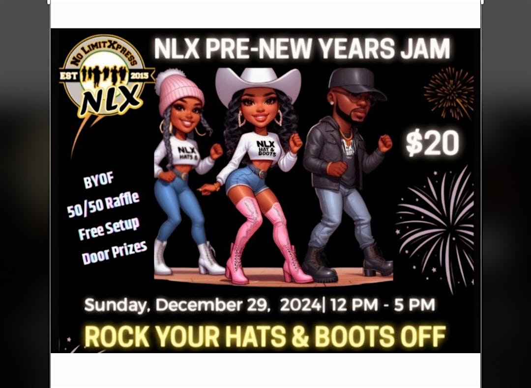 NLX PRE-NEW YEARS LINE DANCE JAM – Randallstown, MD