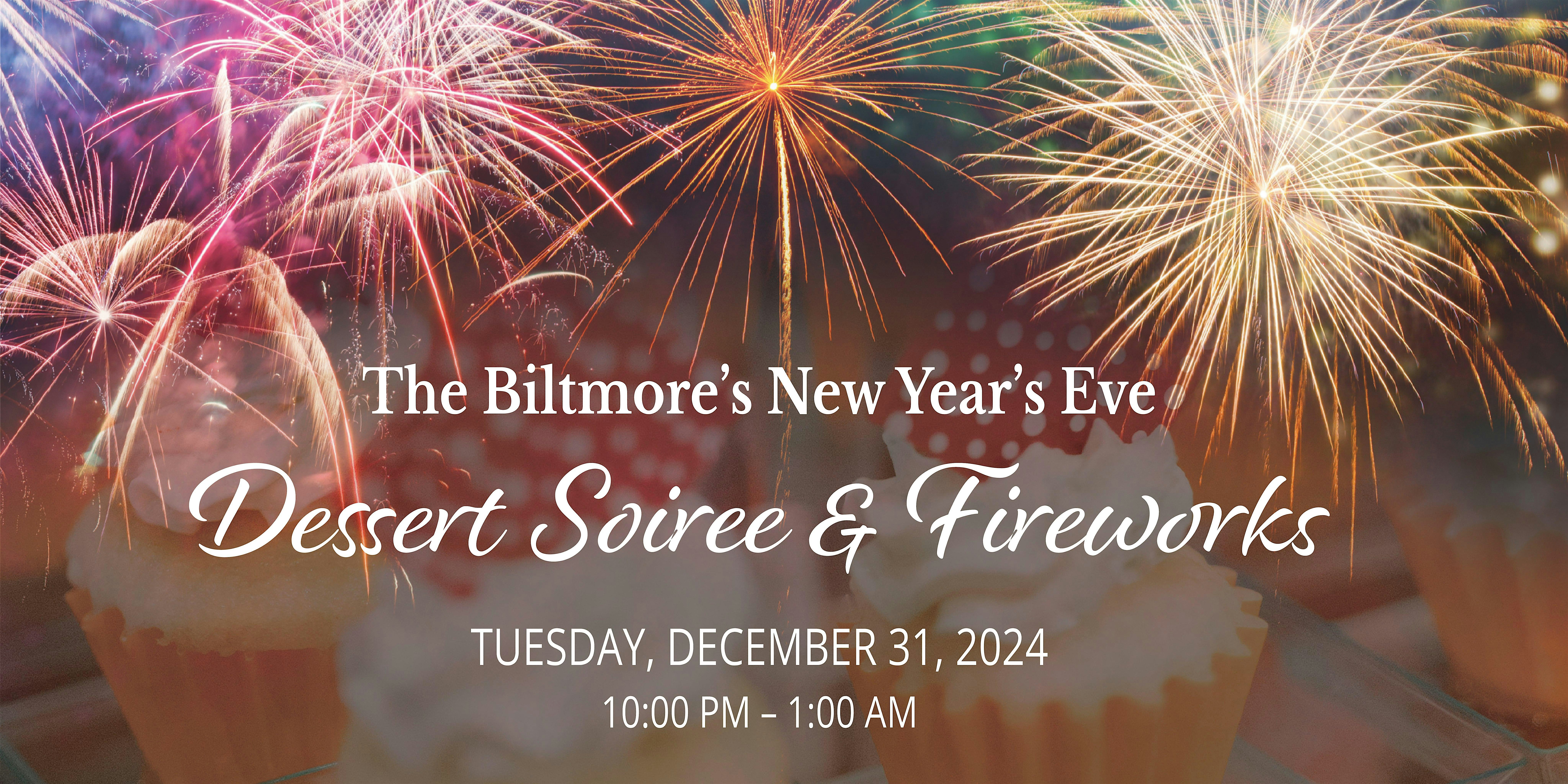 The Biltmore New Year’s Eve Dessert Soiree & Fireworks – Coral Gables, FL