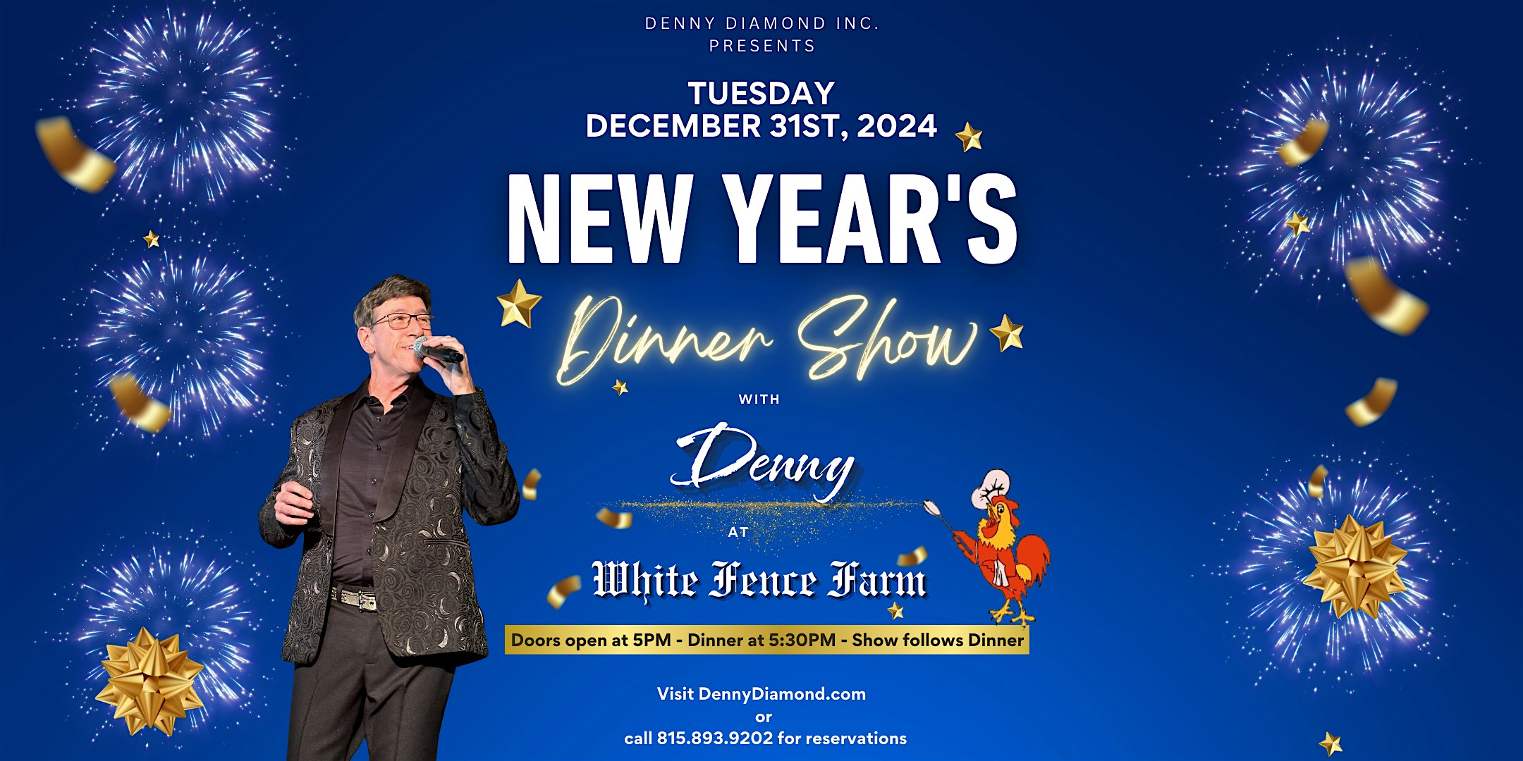 Early New Years Eve Dinner and Show – Romeoville, IL