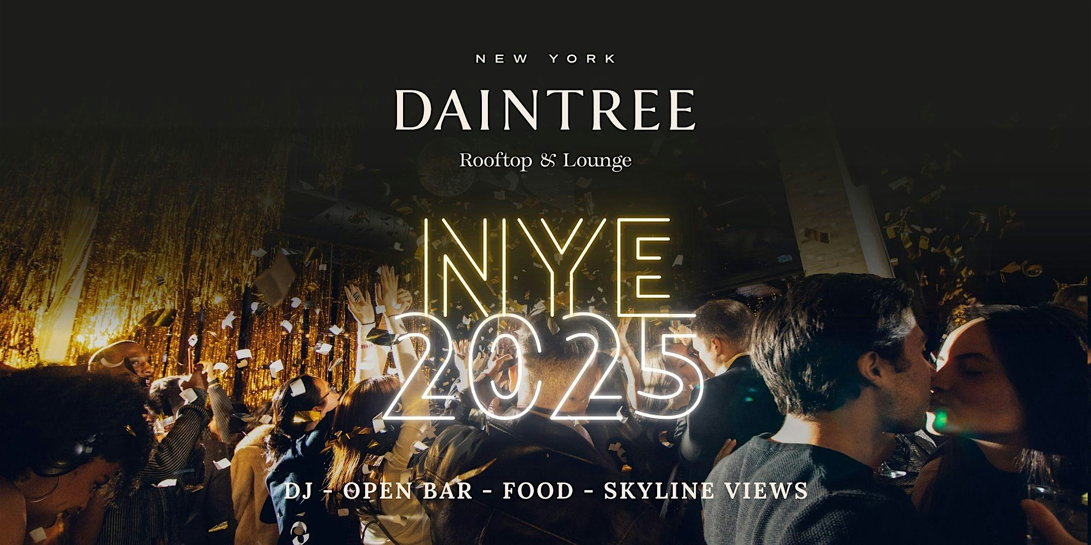 New Years Eve 2025 at Daintree Rooftop – New York, NY