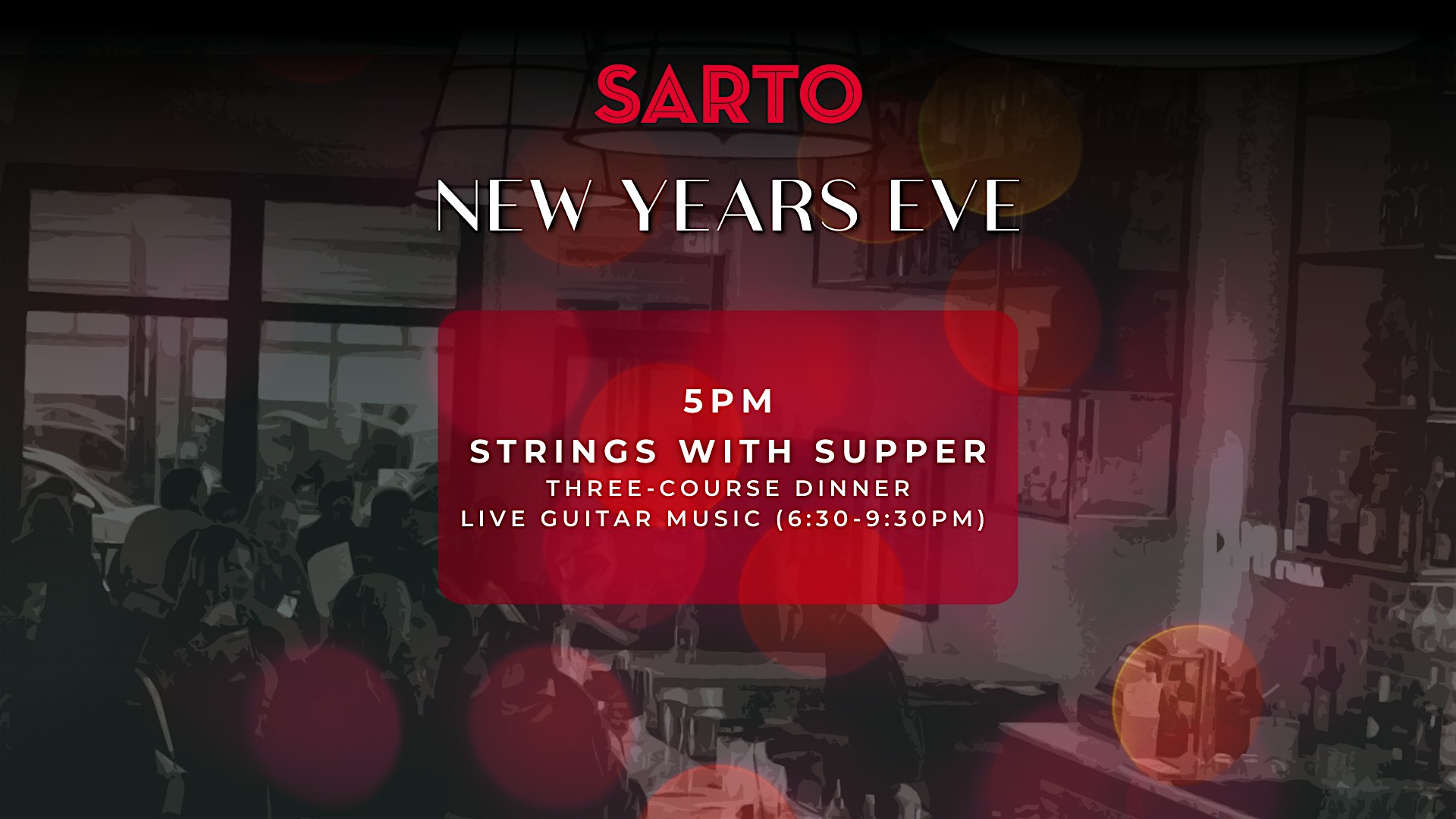 New Year’s Eve: Strings with Supper – Providence, RI