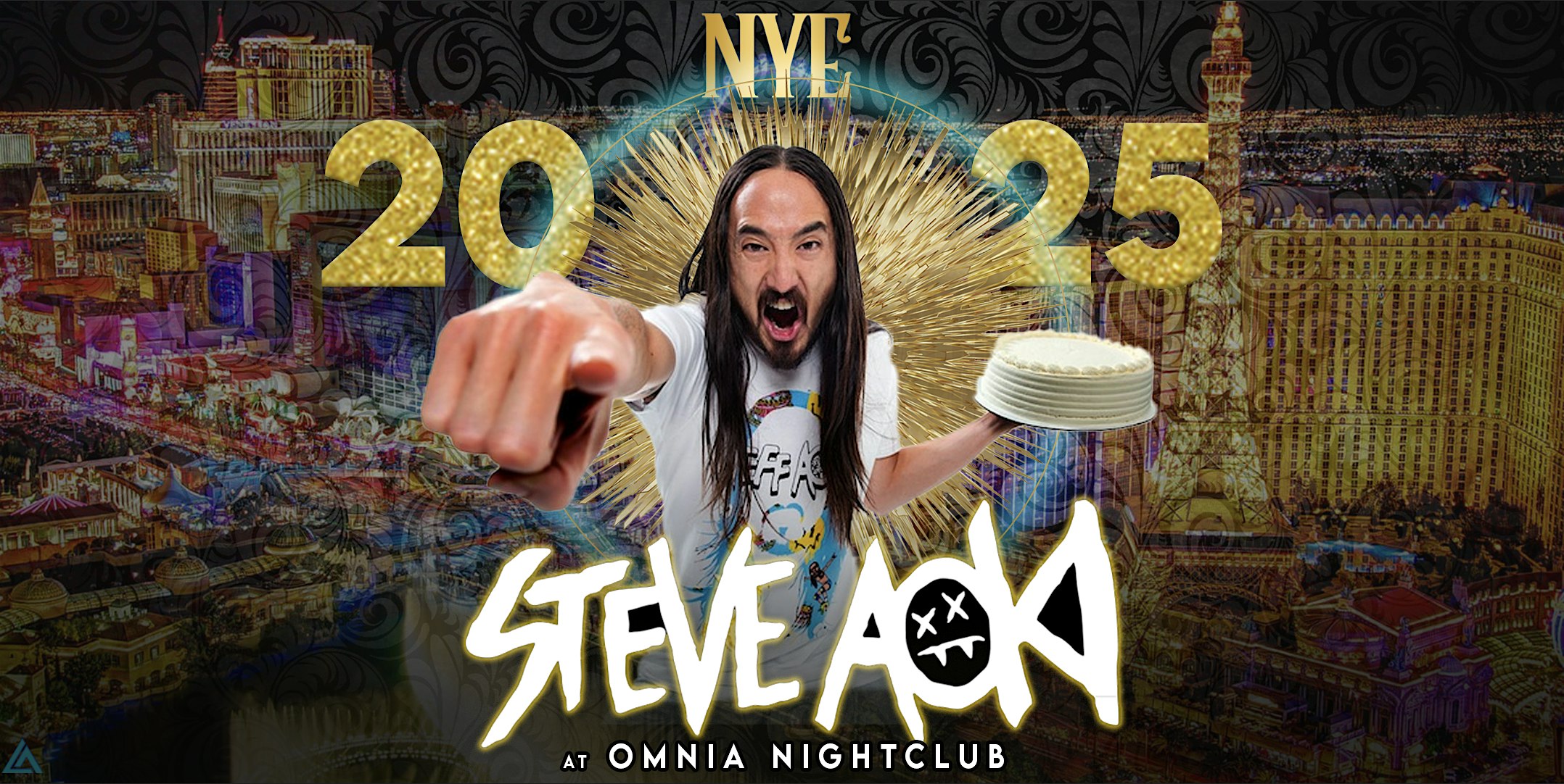 Las Vegas New Year’s Eve with Steve Aoki – Las Vegas, NV