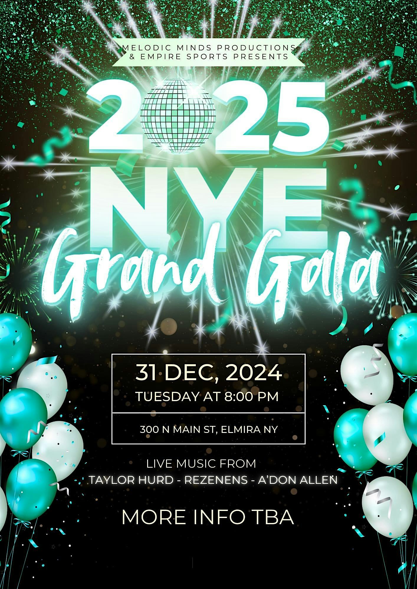 The Grand NYE Gala – Elmira, NY