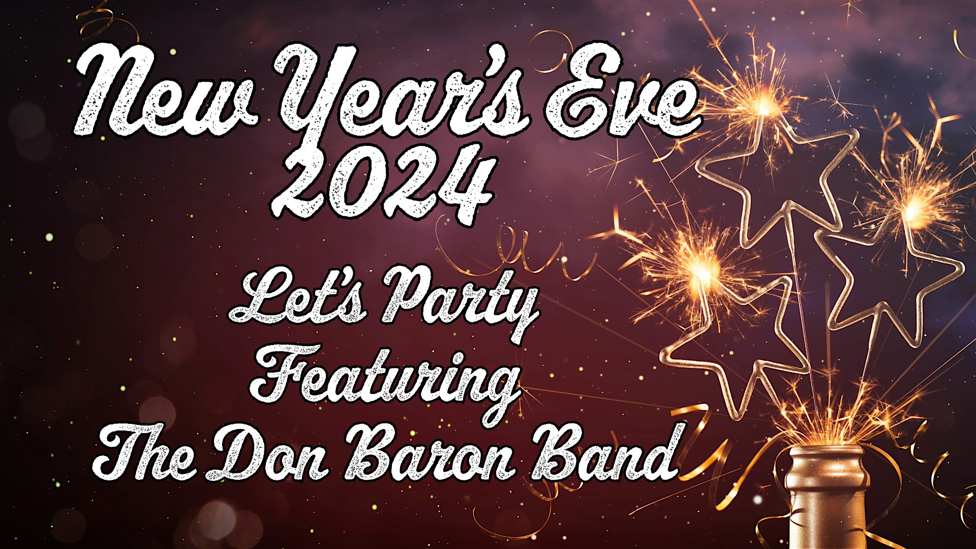 NYE Party Featuring The Don Baron Band – Griffith, IN