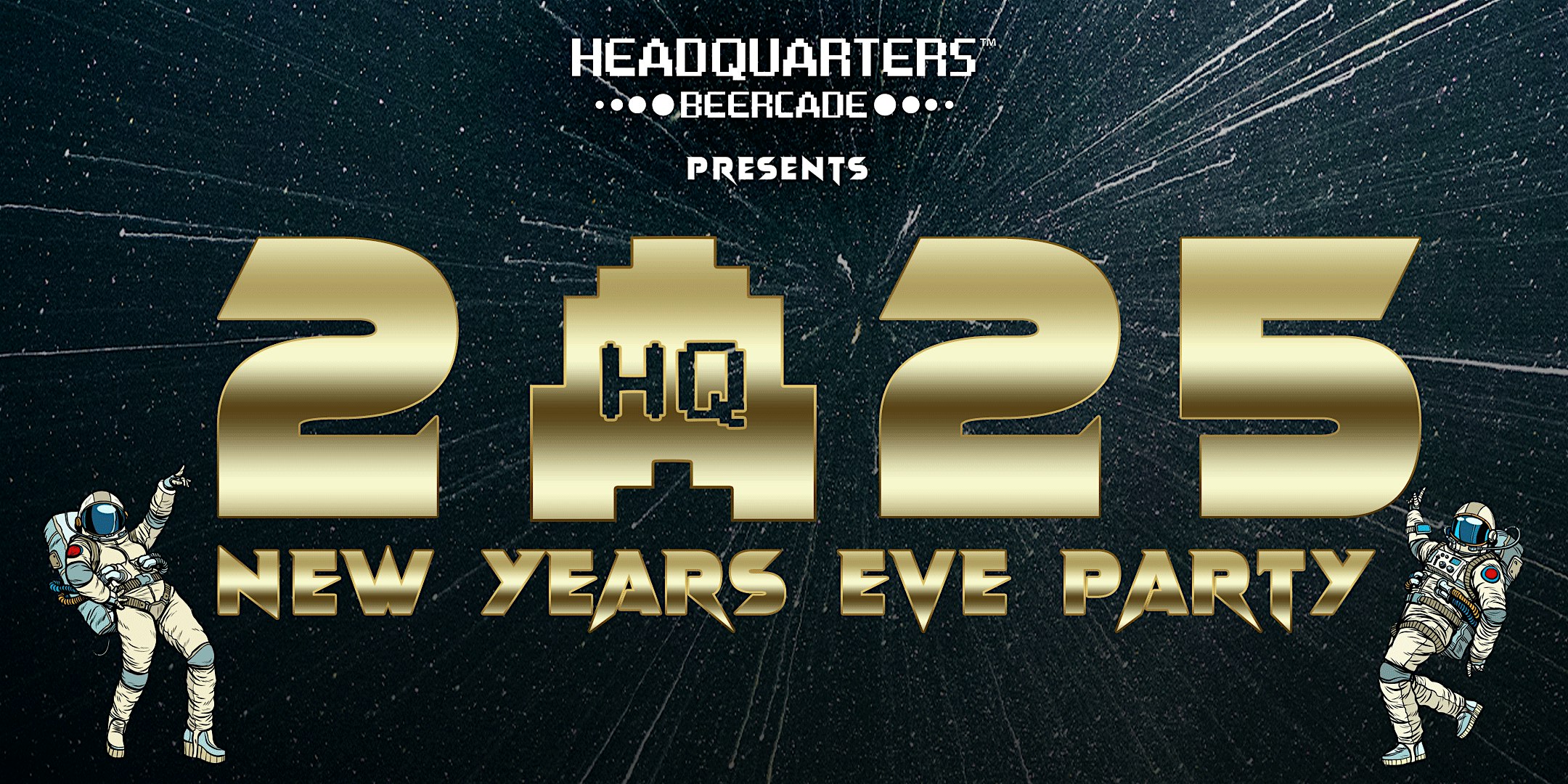 New Year’s Eve at Headquarters Beercade – $10 Tix For A Limited Time! – Chicago, IL