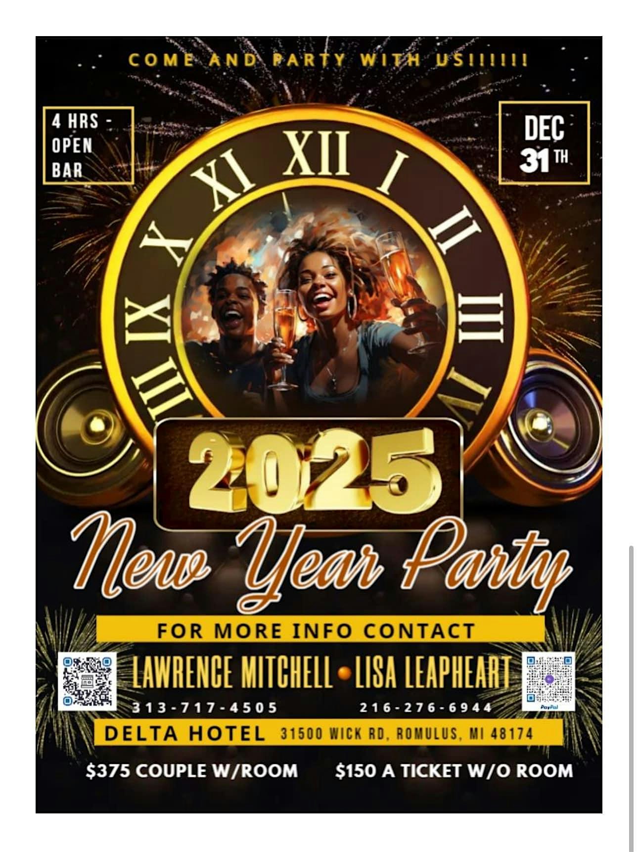 New Years Eve Extravaganza – Romulus, MI