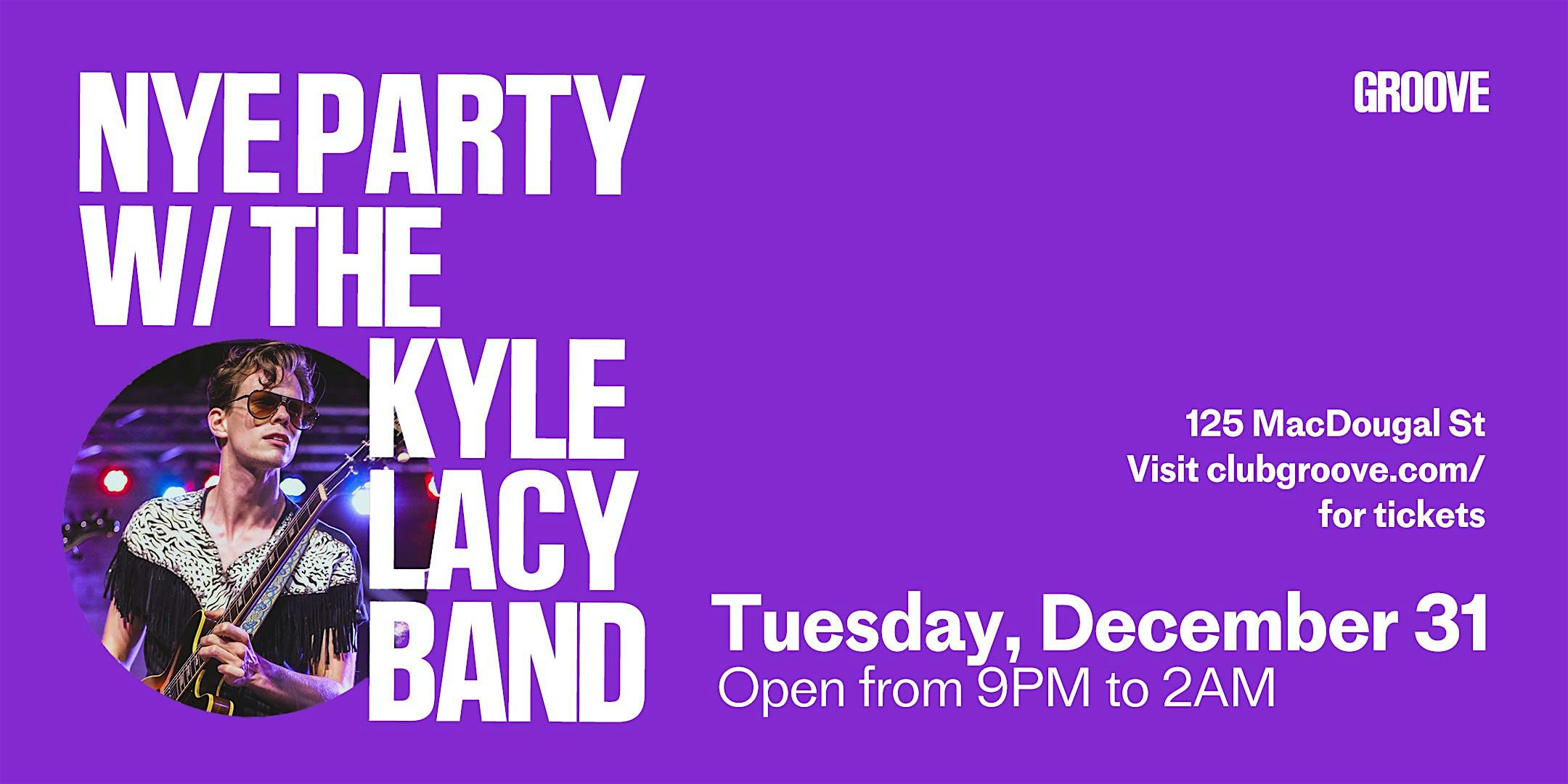 NYE Party w/ The Kyle Lacy Band! – New York, NY