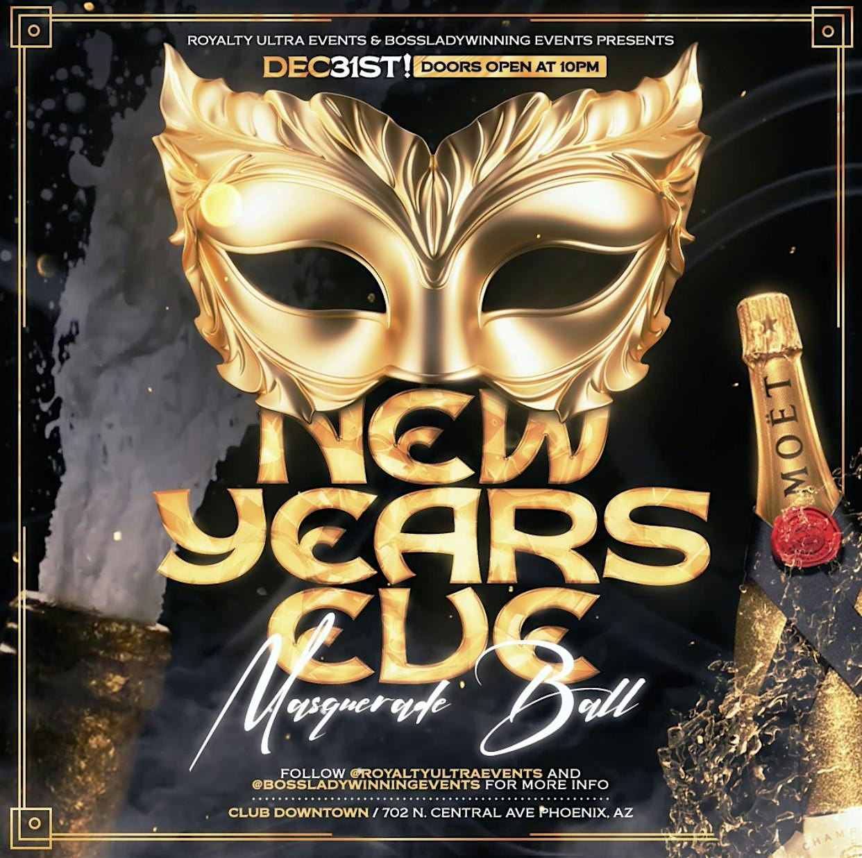 An Afro-Caribbean Royal New Years Eve Masquerade Ball – Phoenix, AZ