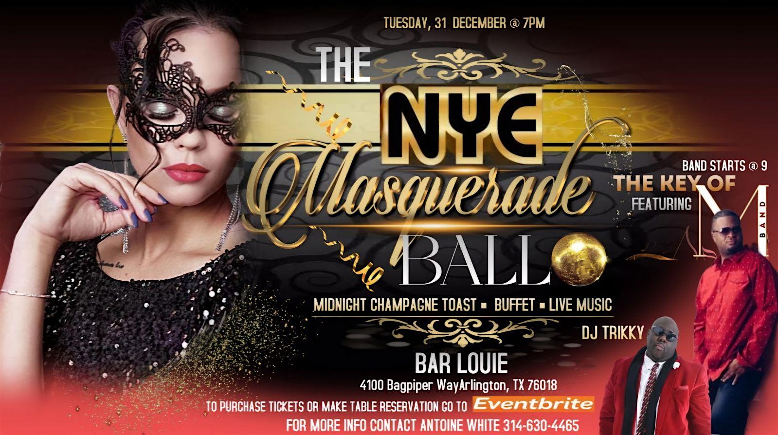 NYE MASQUERADE BALL – Arlington, TX