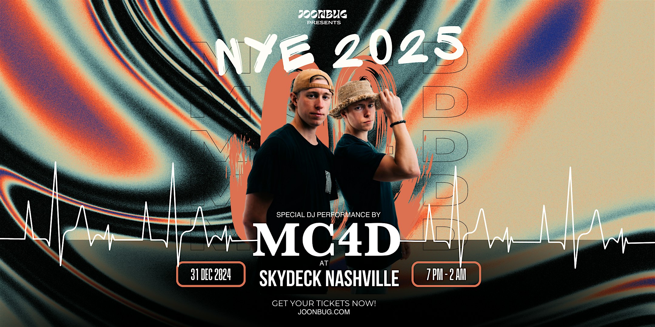 Skydeck On Broadway Nashville NYE 12/31/24 – Nashville, TN