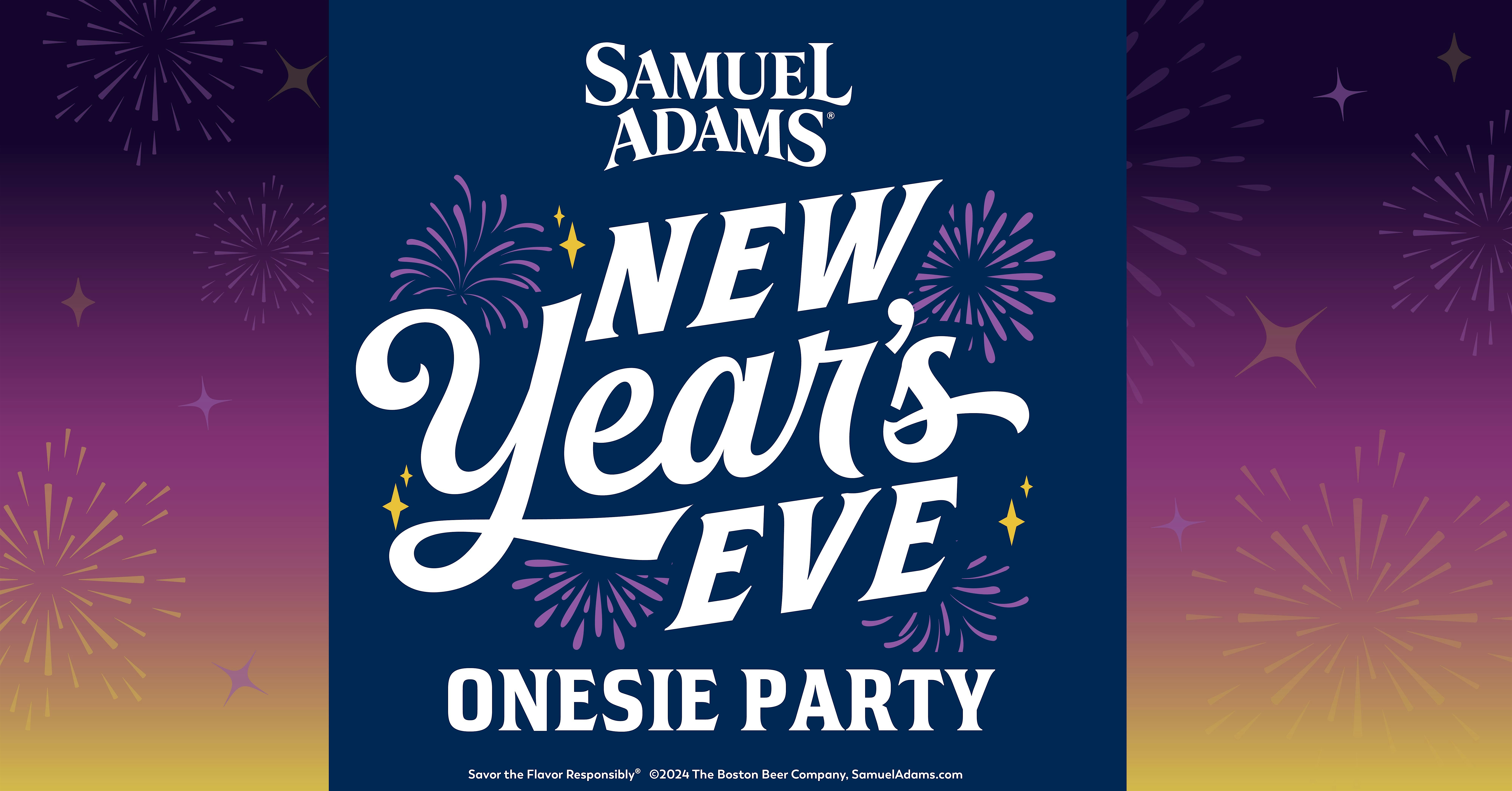 New Years Eve Onesie Party at Sam Adams! – Boston, MA