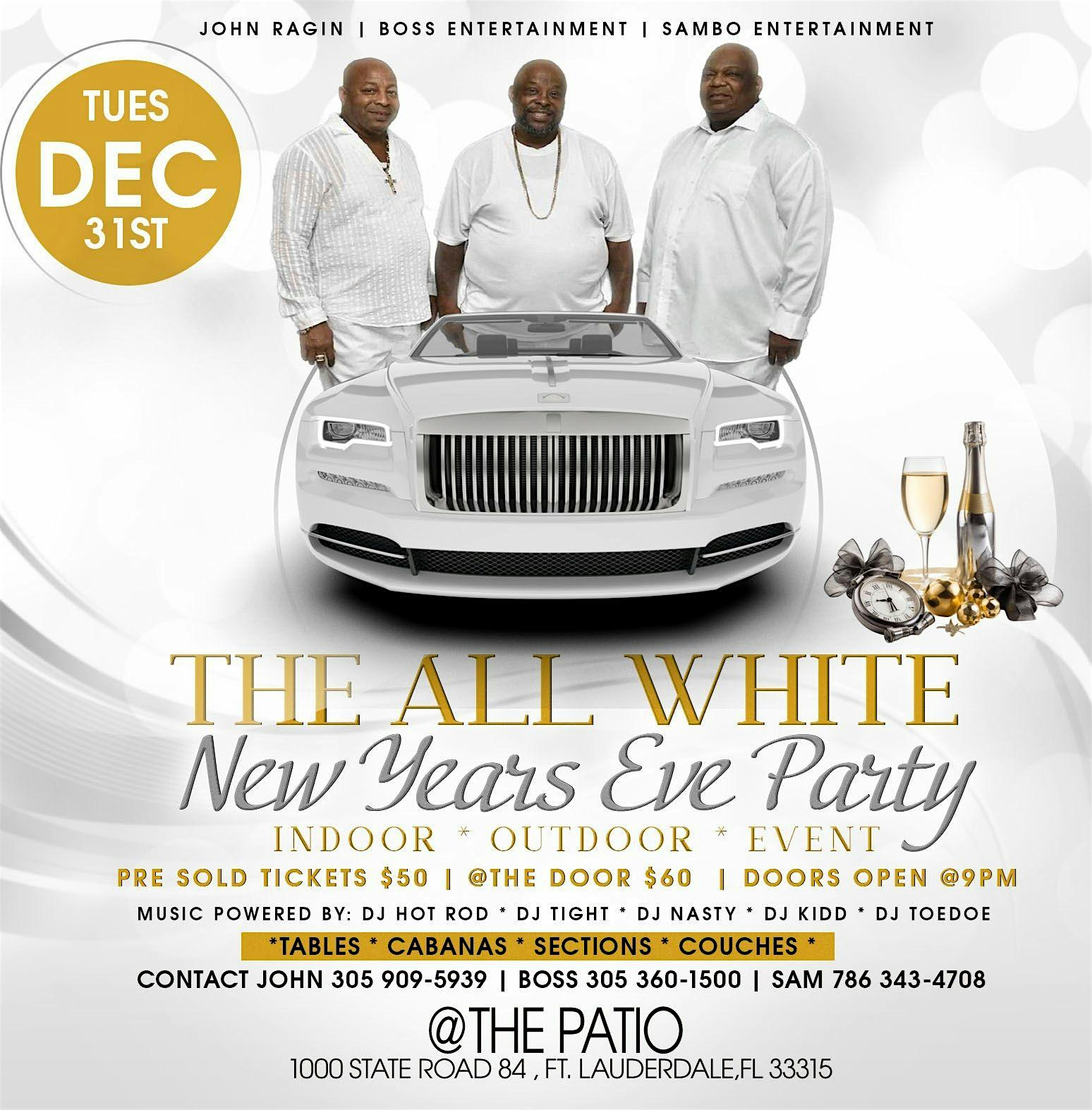 All White New Year Eve Party – Fort Lauderdale, FL