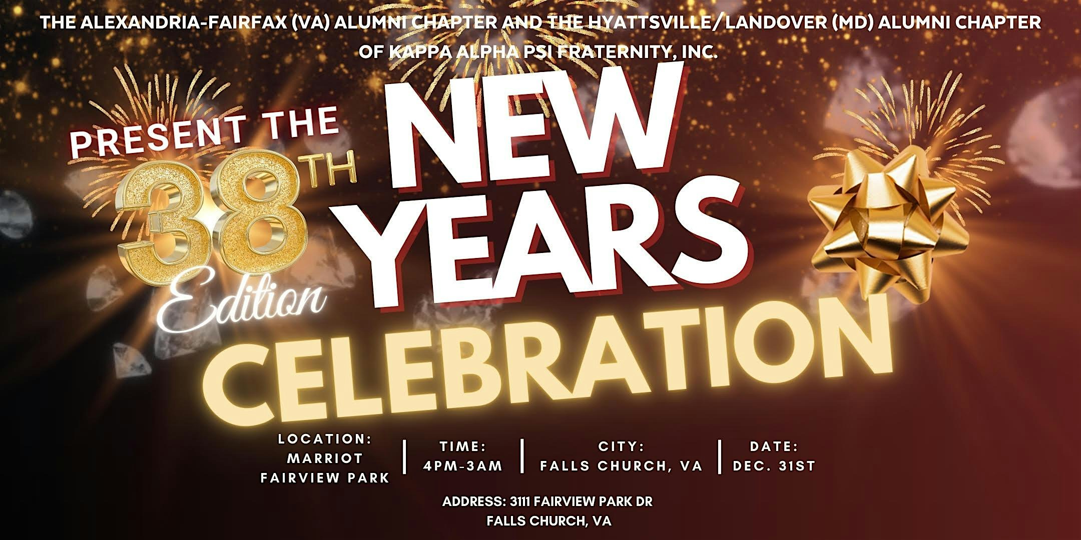 38th Edition New Year’s Celebration – Falls Church, VA