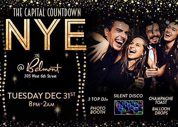 The Capital Countdown at The Belmont – New Years Eve 2025 – Austin, TX