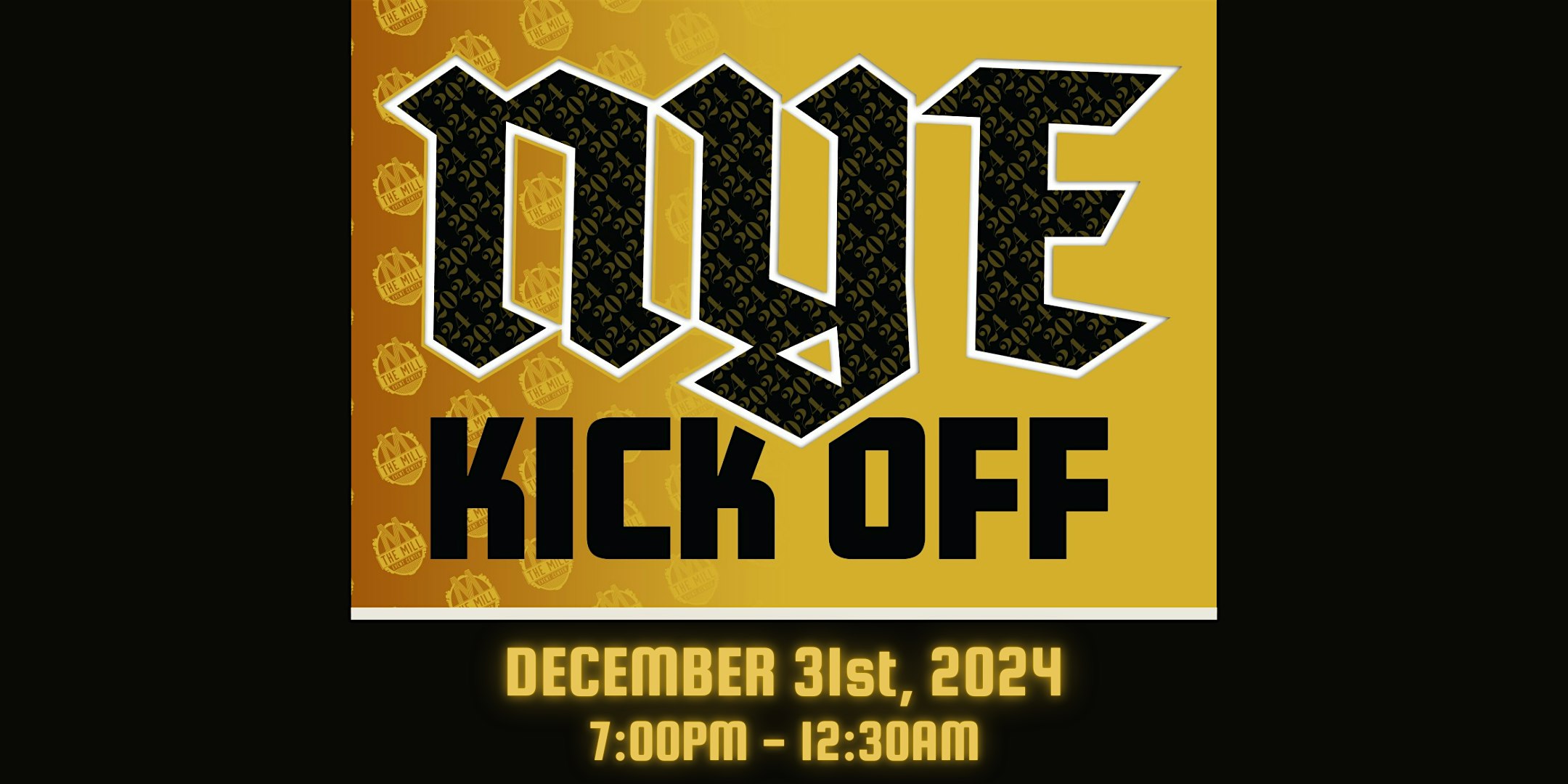 NYE Kickoff at The Mill Event Center – Lancaster, OH