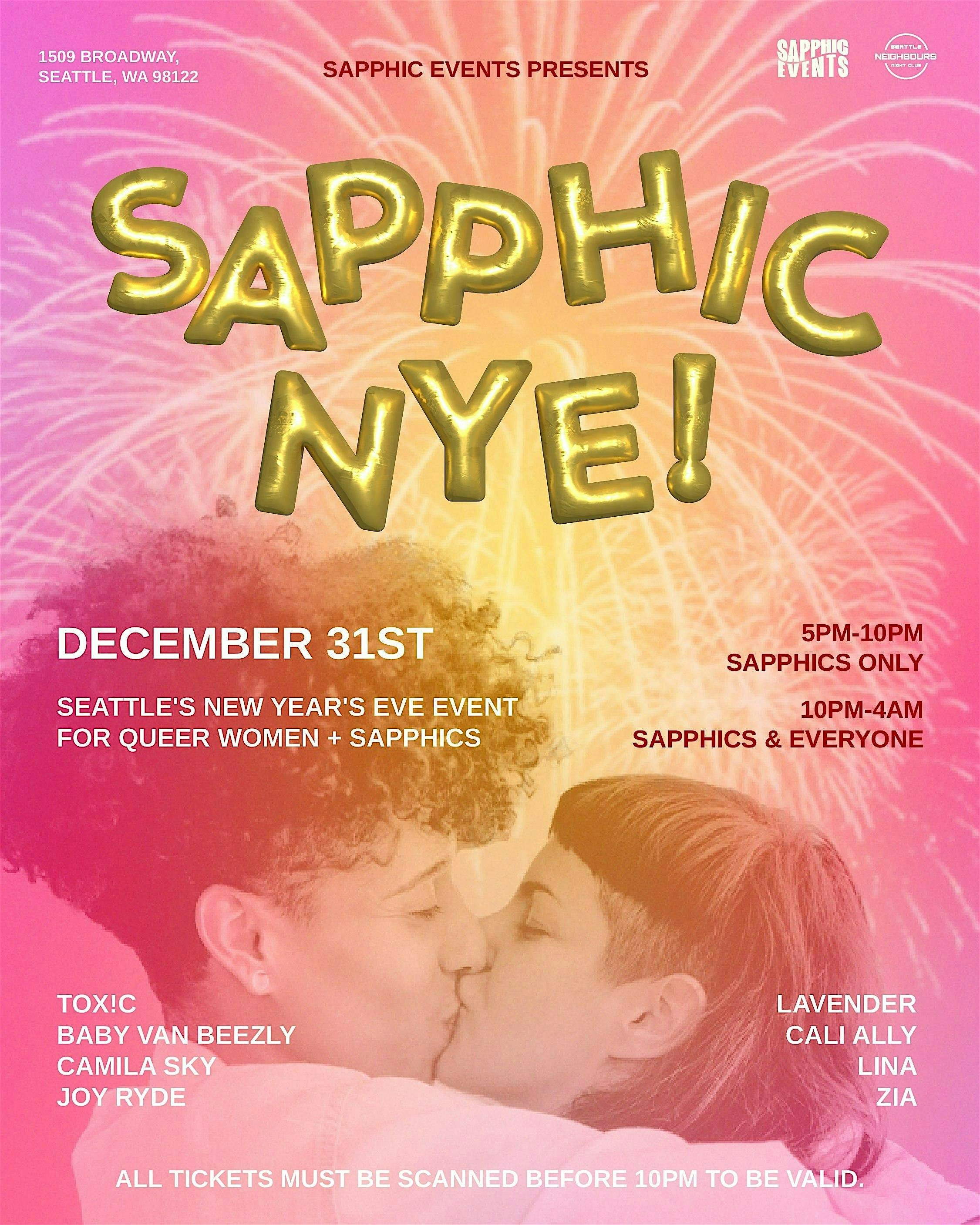 Sapphic NYE! – Seattle, WA