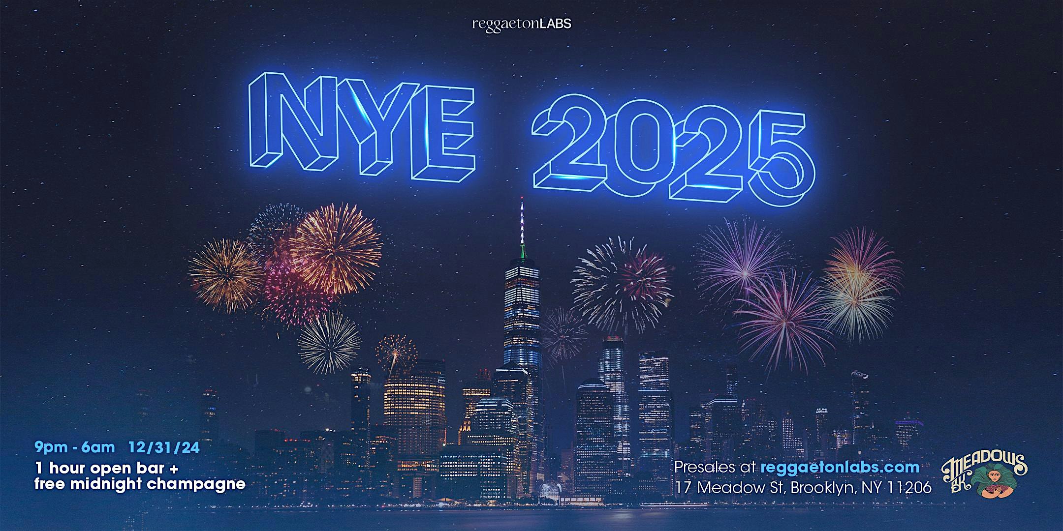 New Year’s Eve Party 2025 in Brooklyn ( Reggaeton + Latin Music ) – Brooklyn, NY