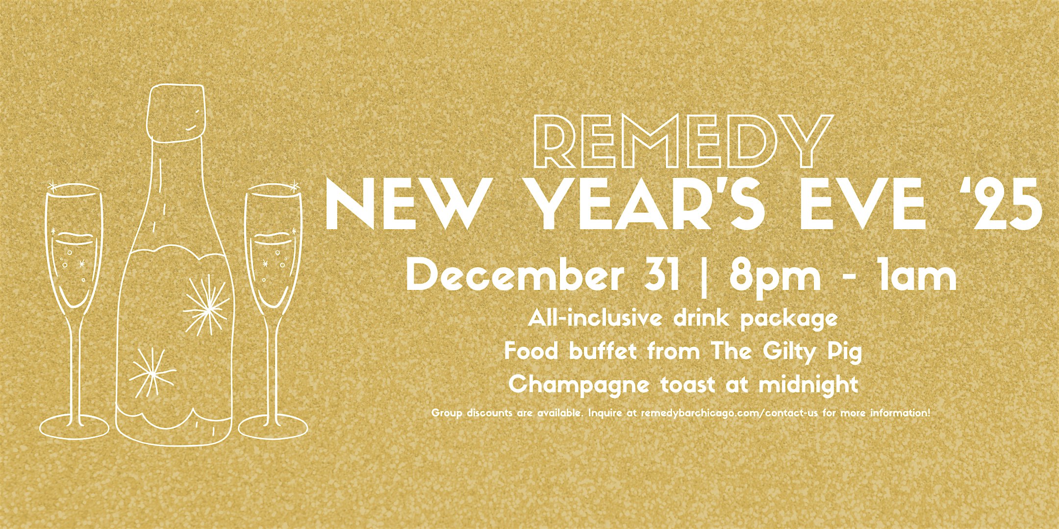 New Year’s Eve at Remedy – Chicago, IL