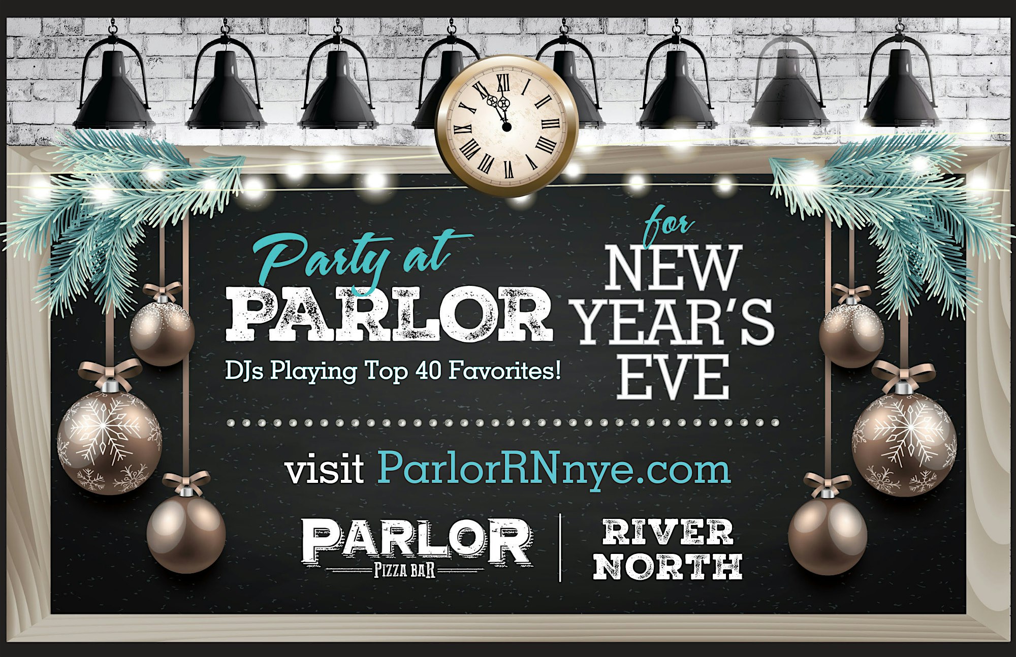 New Year’s Eve Chicago at Parlor (River North) – Chicago, IL