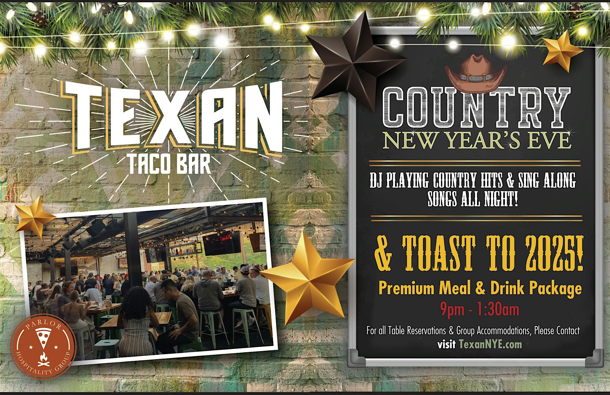 New Year’s Eve Chicago at Texan Taco Bar (West Loop) – Chicago, IL