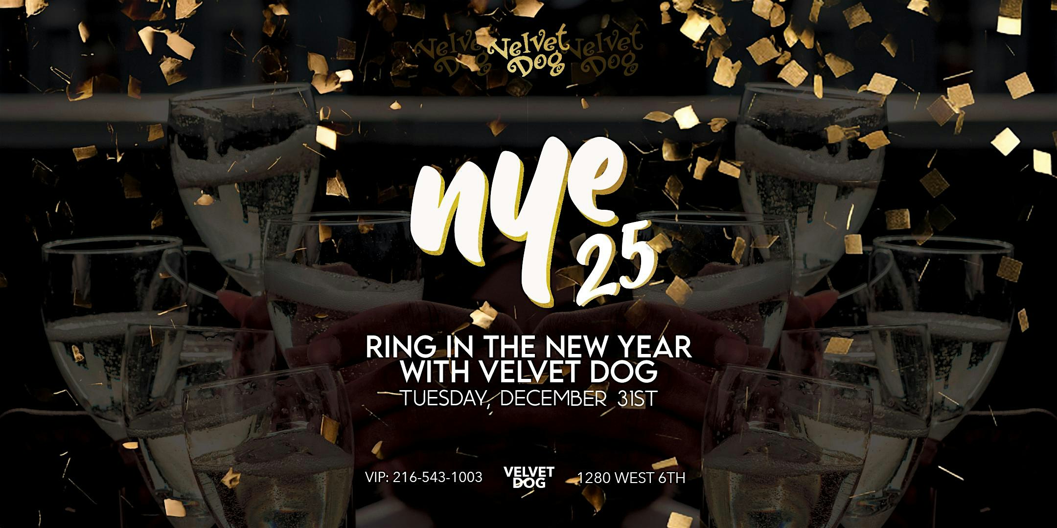 New Year’s Eve 2025 at Velvet Dog – Cleveland, OH