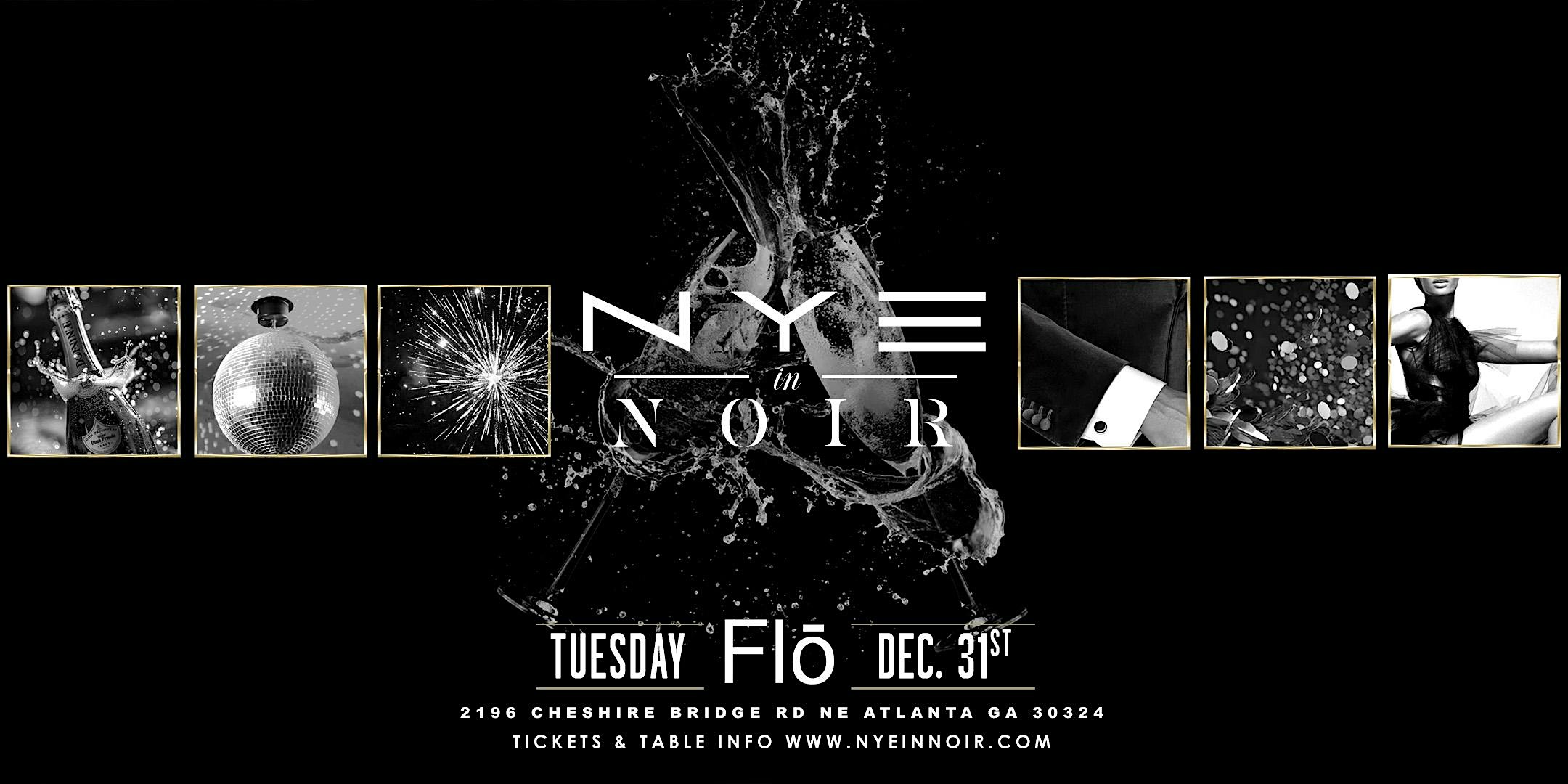 NYE in Noir: An All-Black Affair at Flo – Atlanta, GA