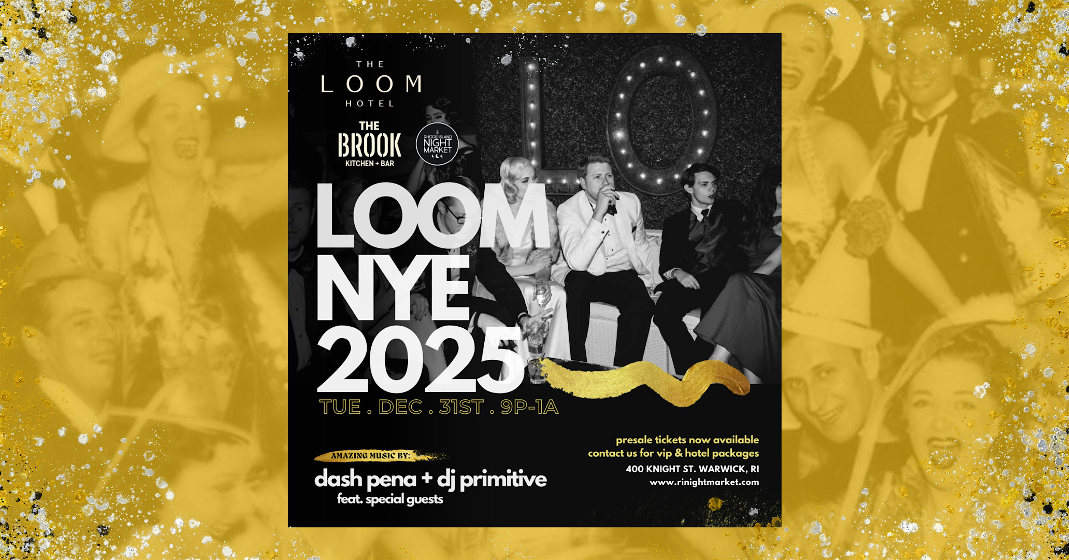 NYE @ LOOM – Warwick, RI