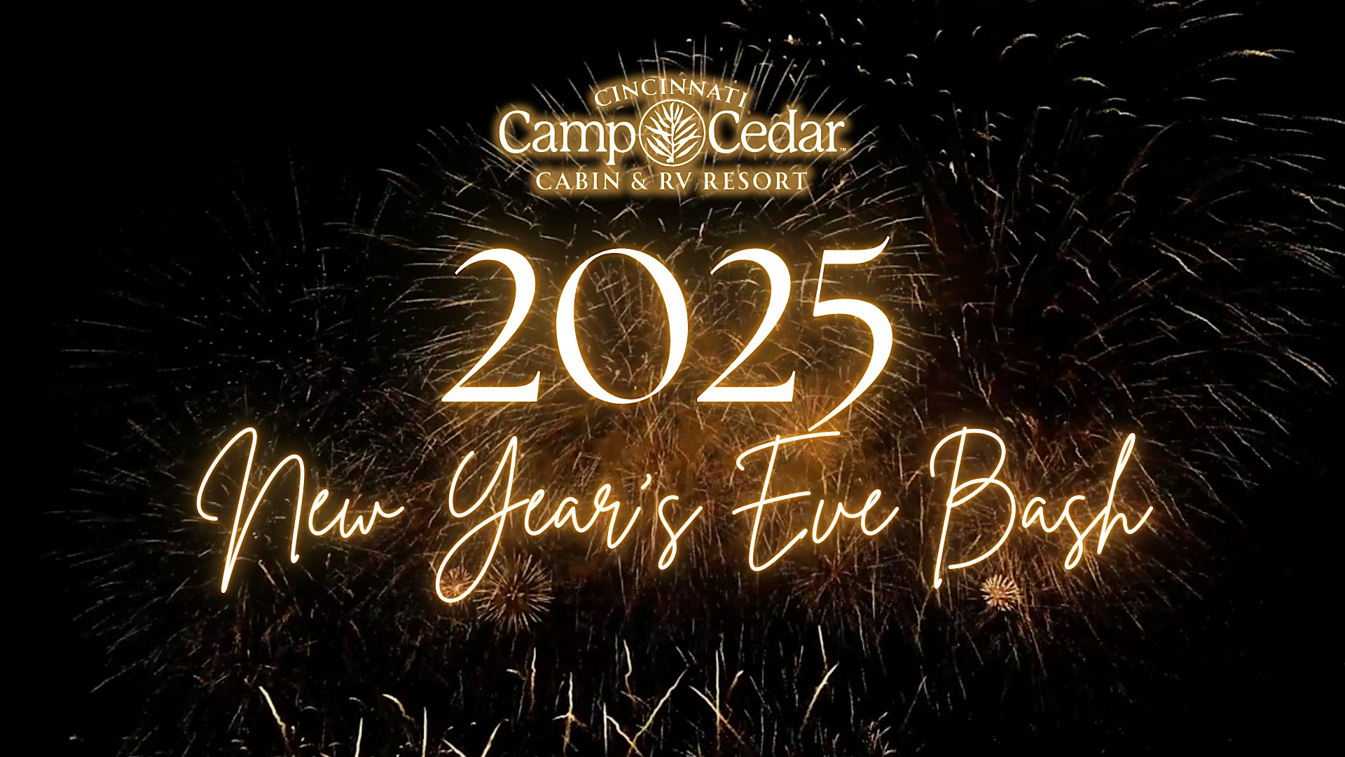 NYE Bash at Cincinnati Camp Cedar – Mason, OH