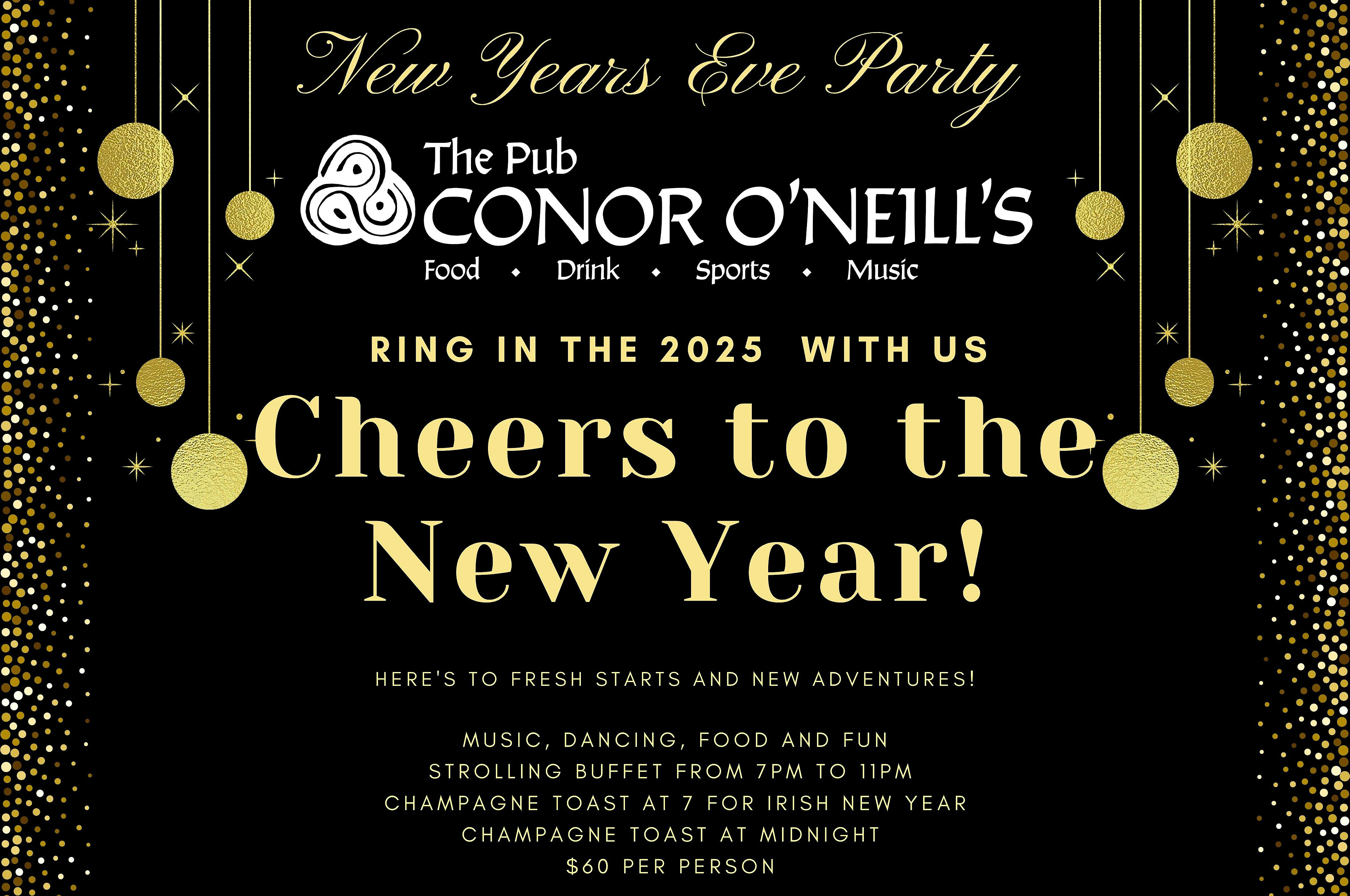 New Year’s Eve at Conor O’Neill’s – Ann ARbor,