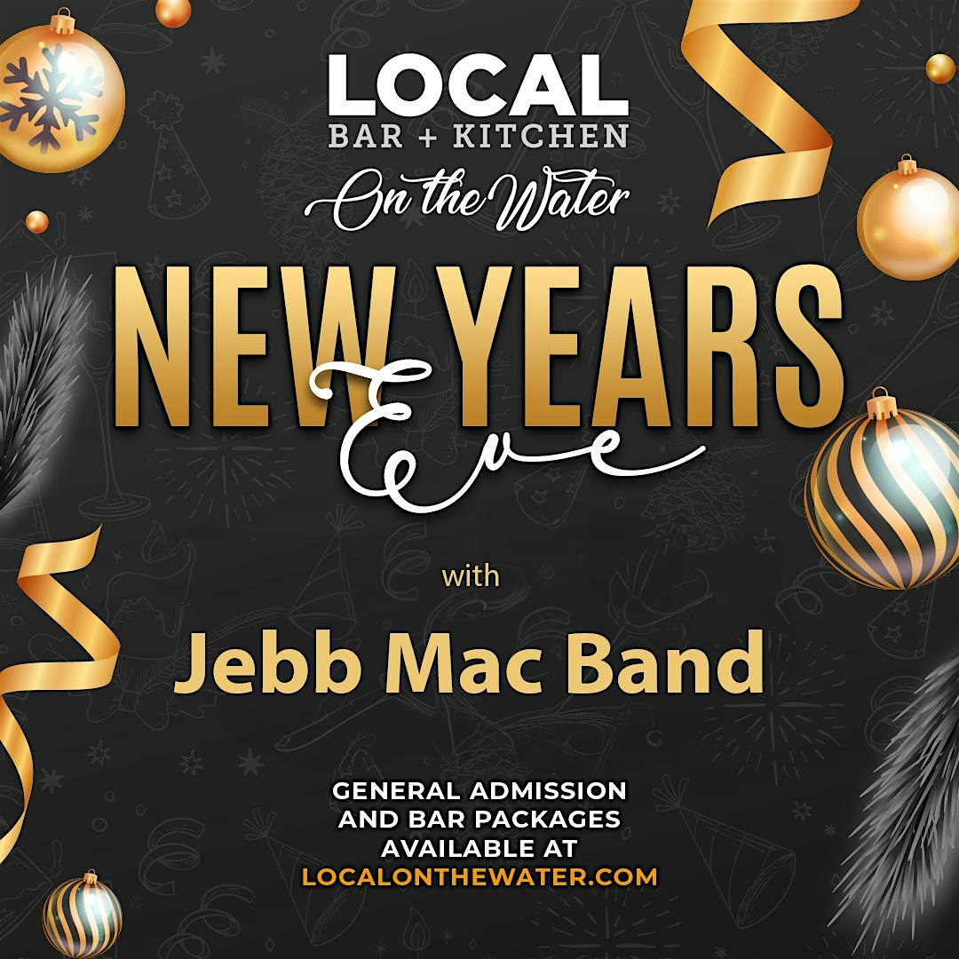 NYE 2025 at Local on the Water – North Myrtle Beach New Years Eve Party – North Myrtle Beach, SC