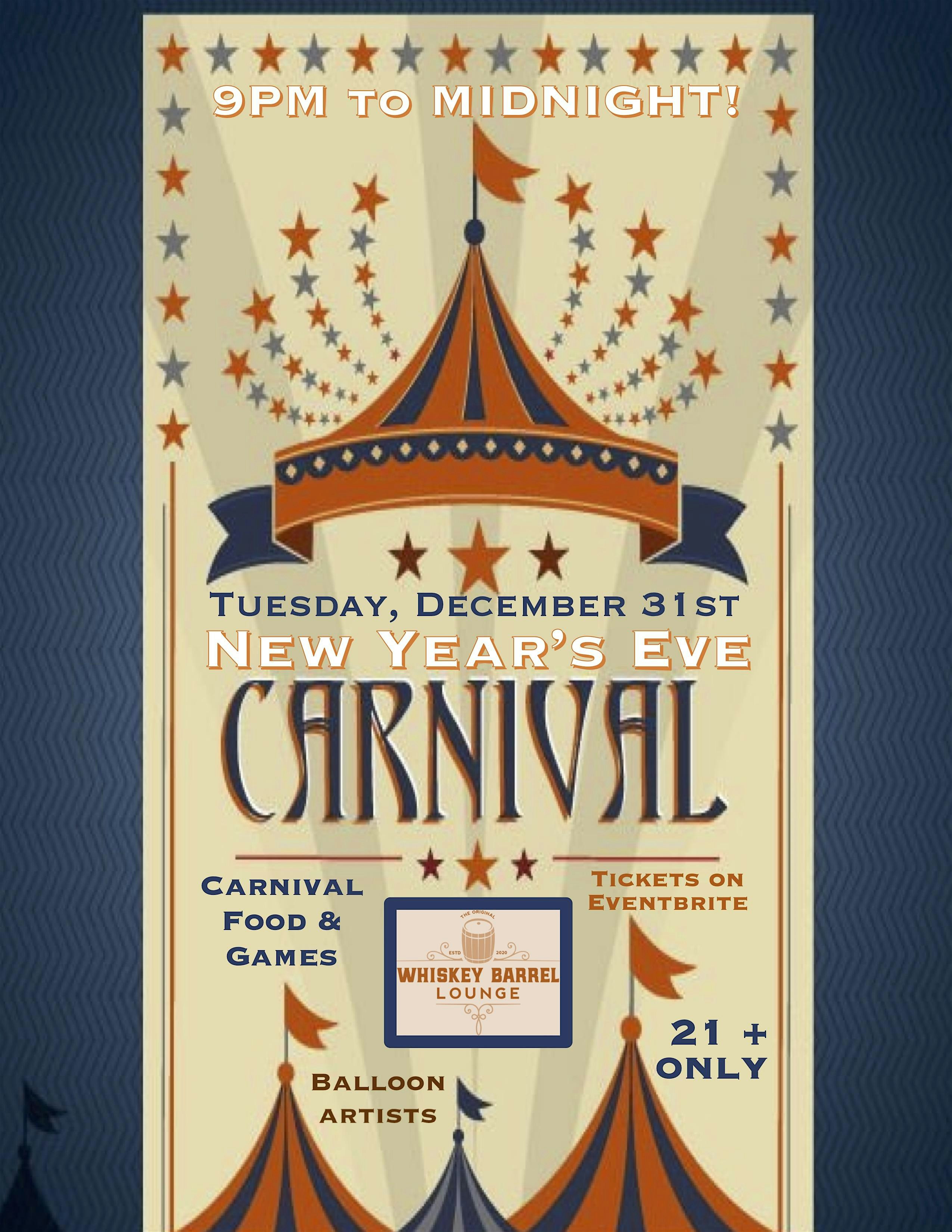 NEW YEAR’S EVE CARNIVAL – Portland, OR