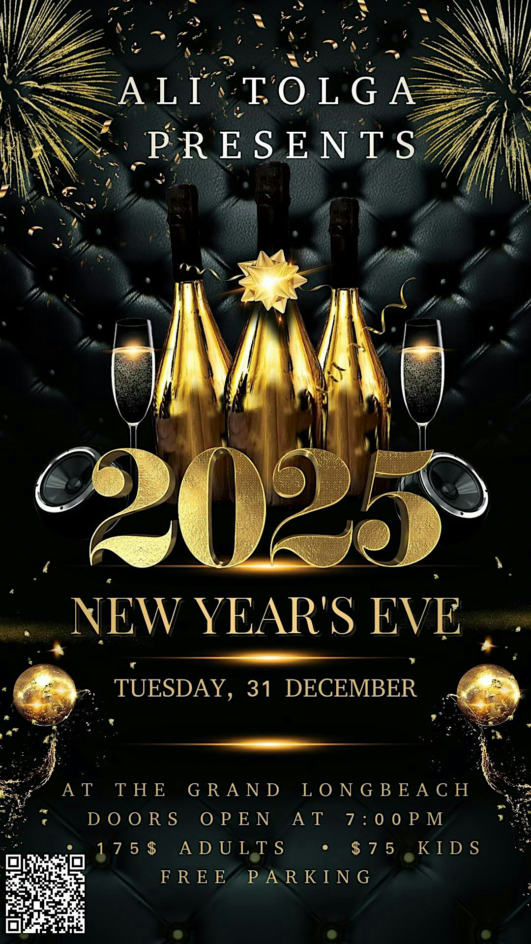 Ali Tolga Presents – NYE 2025 Party – Long Beach, CA