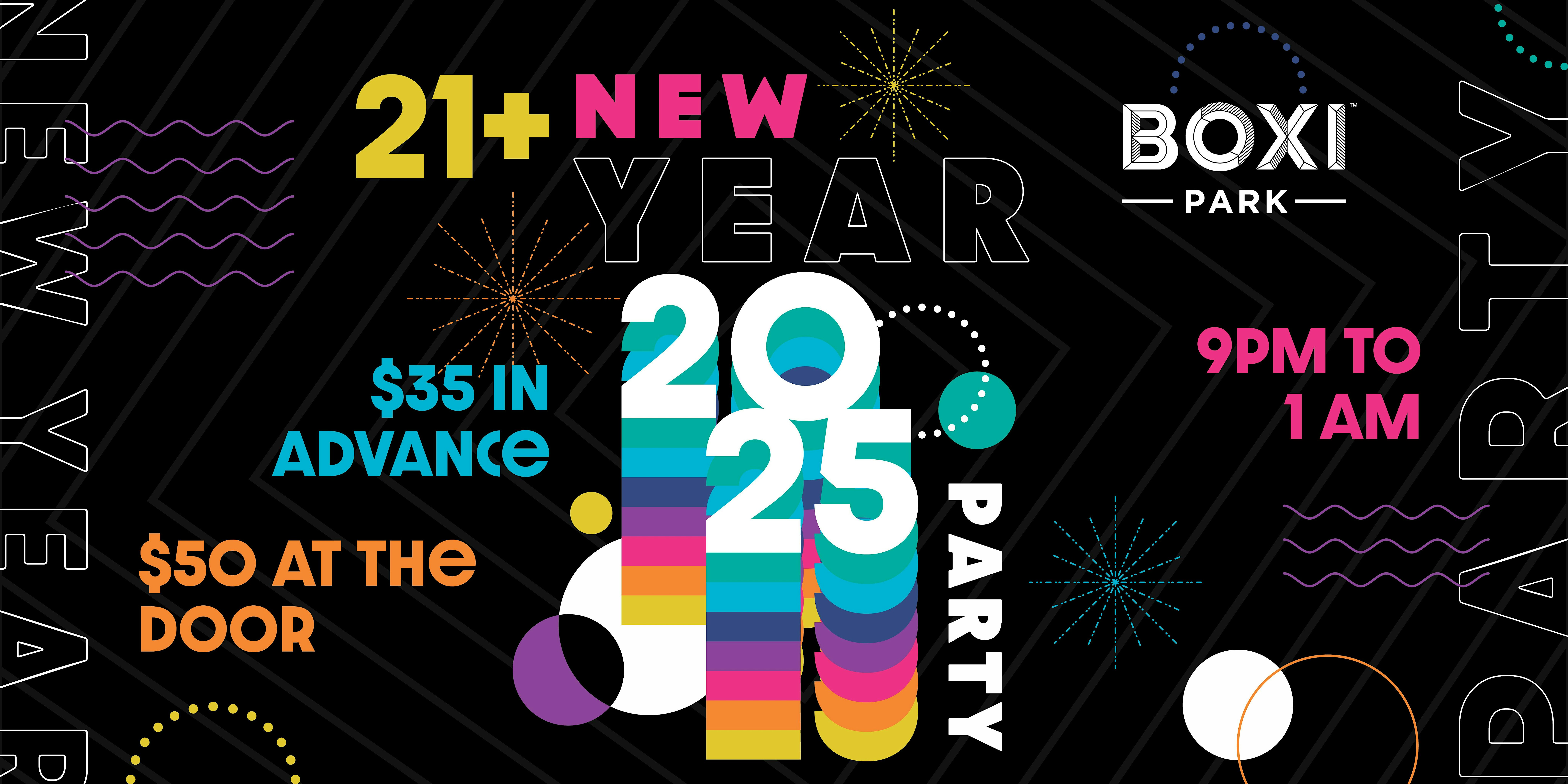 New Year’s Eve at Boxi Park 21+ – Orlando, FL